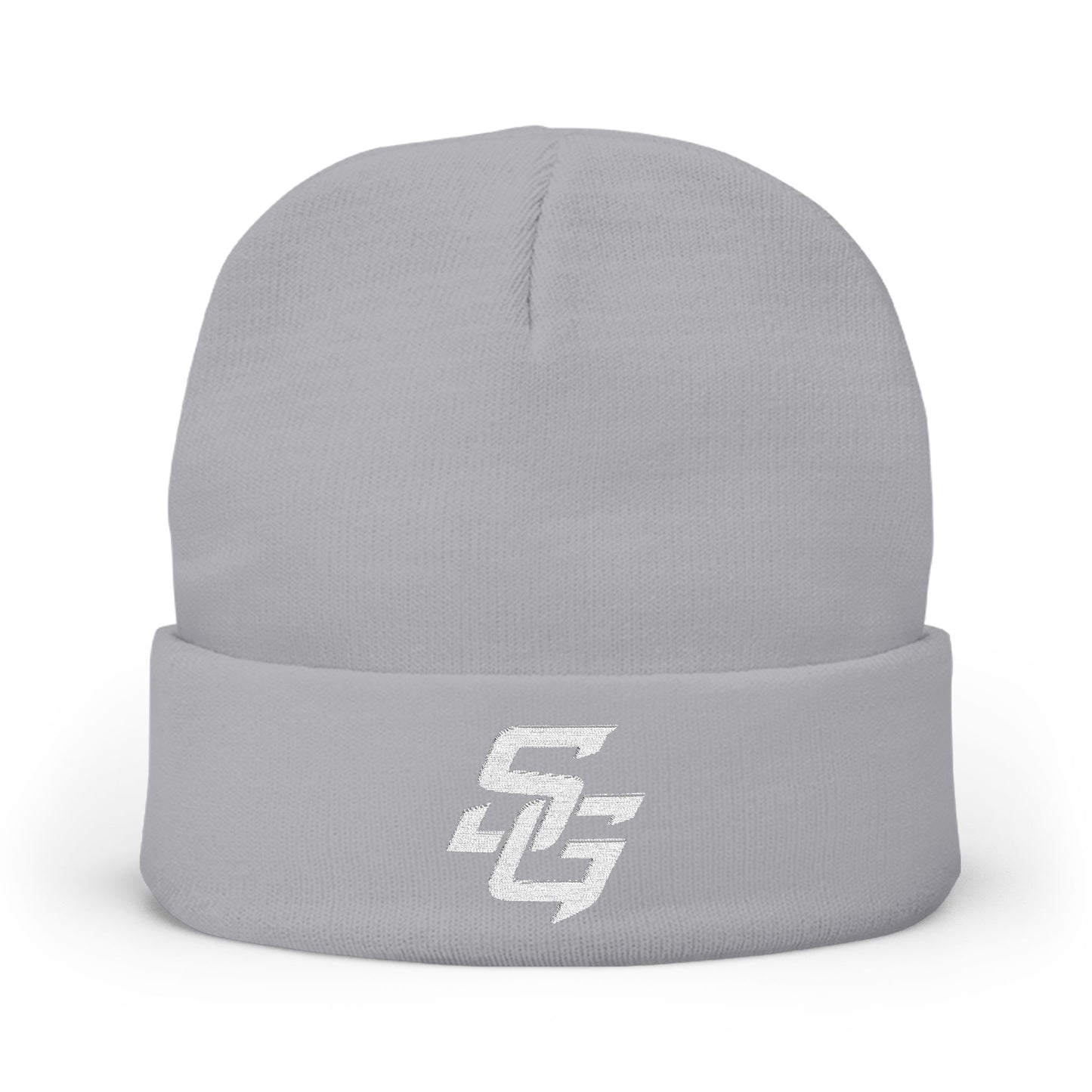 Embroidered SG Logo Knit Beanie