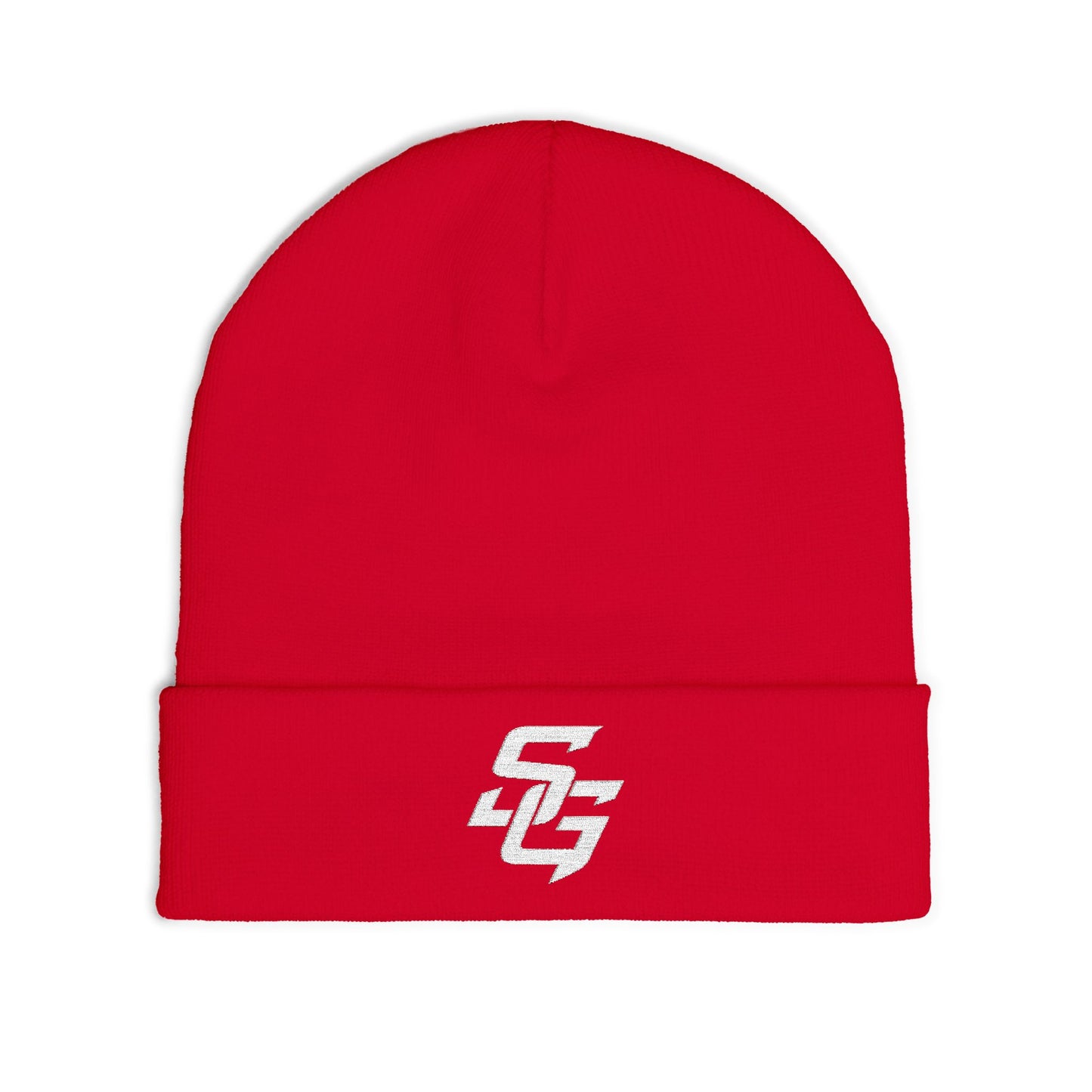 Embroidered SG Logo Knit Beanie