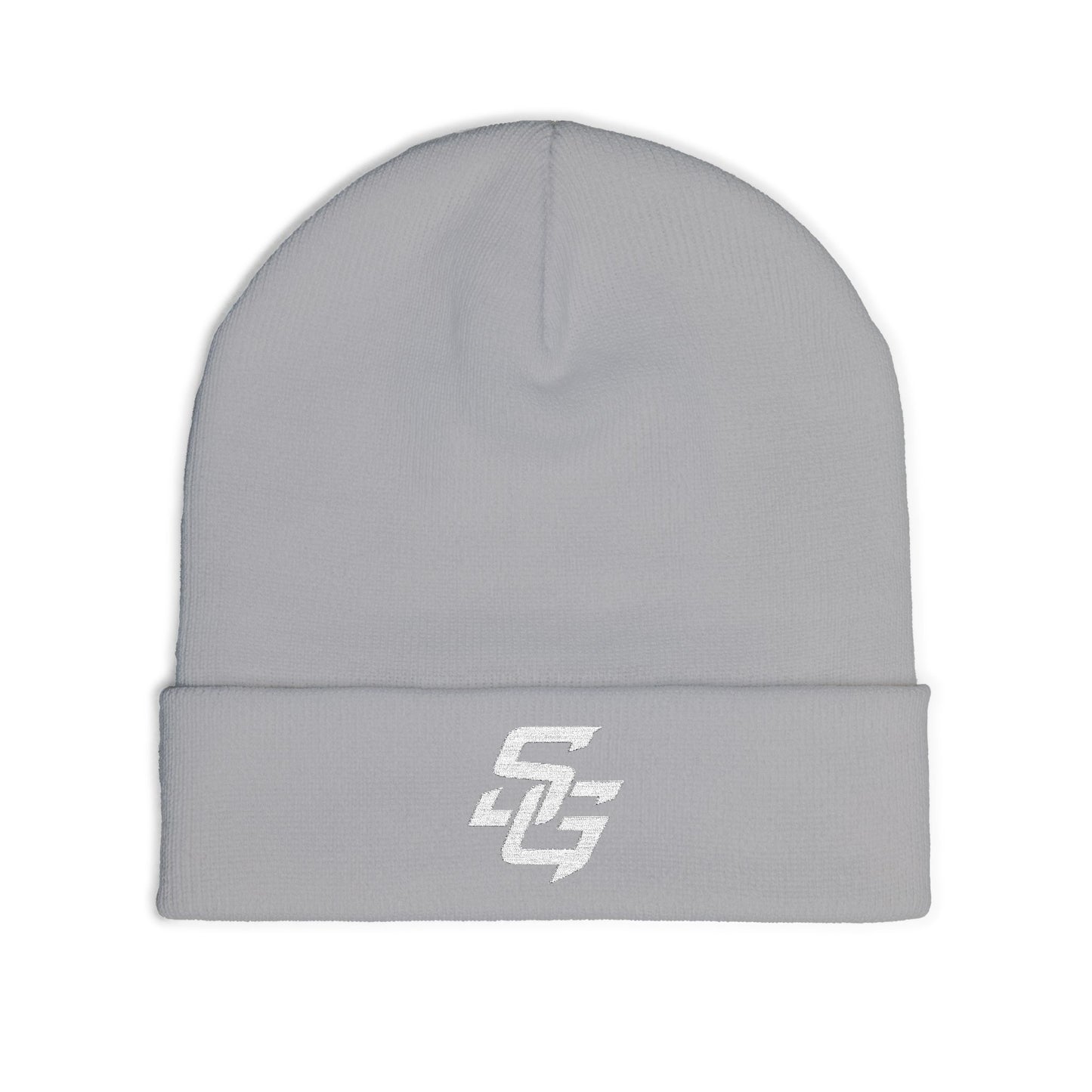 Embroidered SG Logo Knit Beanie