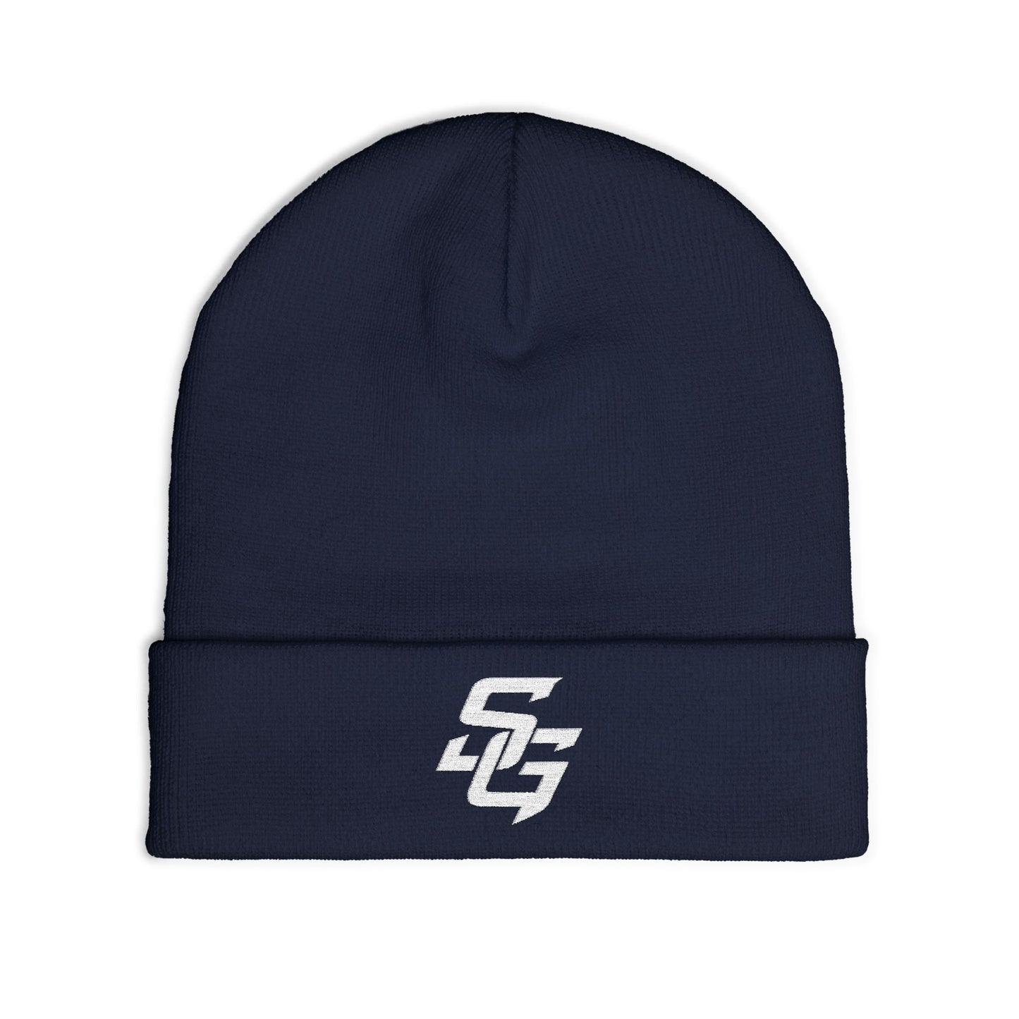 Embroidered SG Logo Knit Beanie